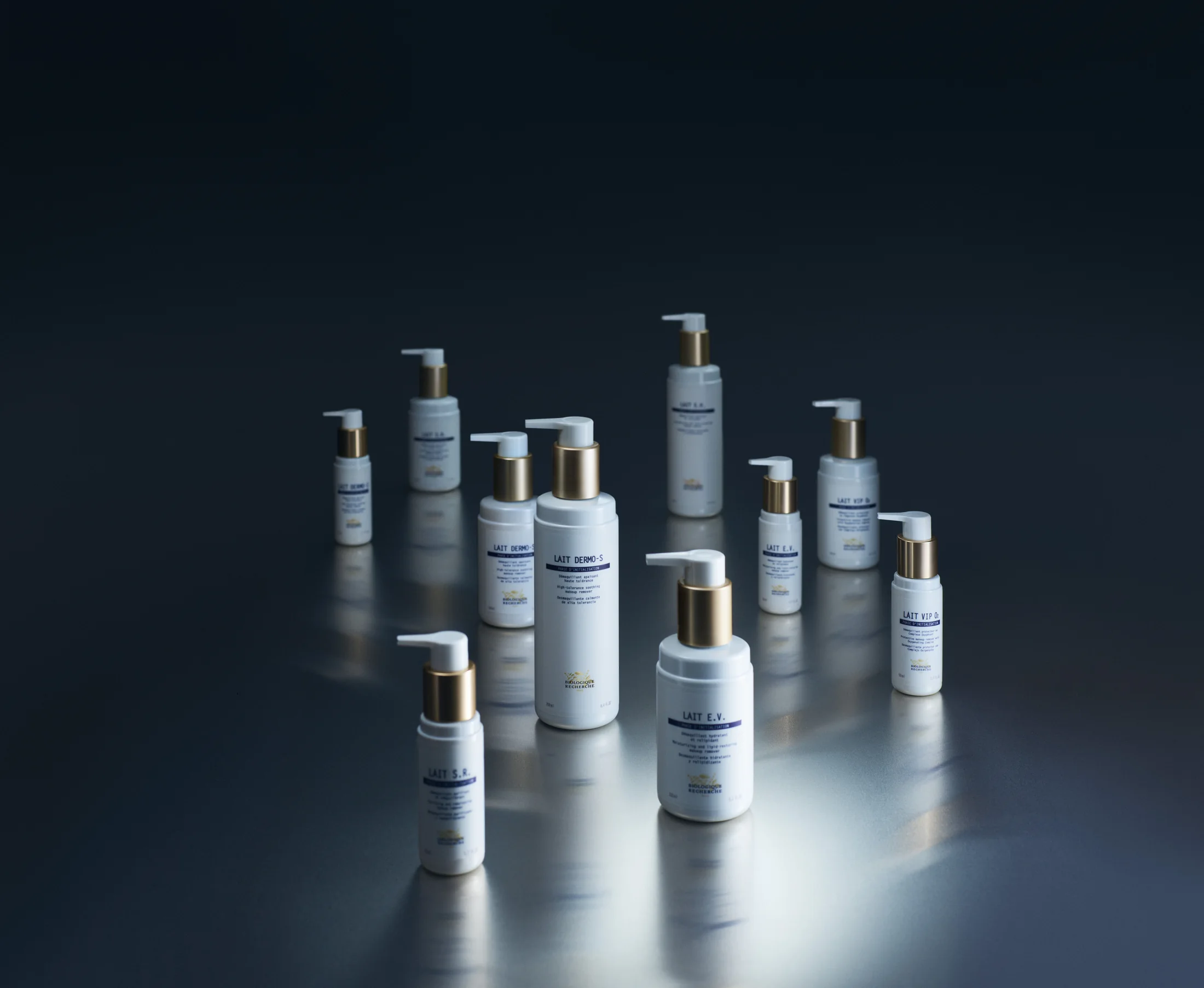 BIOLOGIQUE RECHERCHE 100 LAIT DERMO S LAIT EV LAIT VIP def1 rvb2